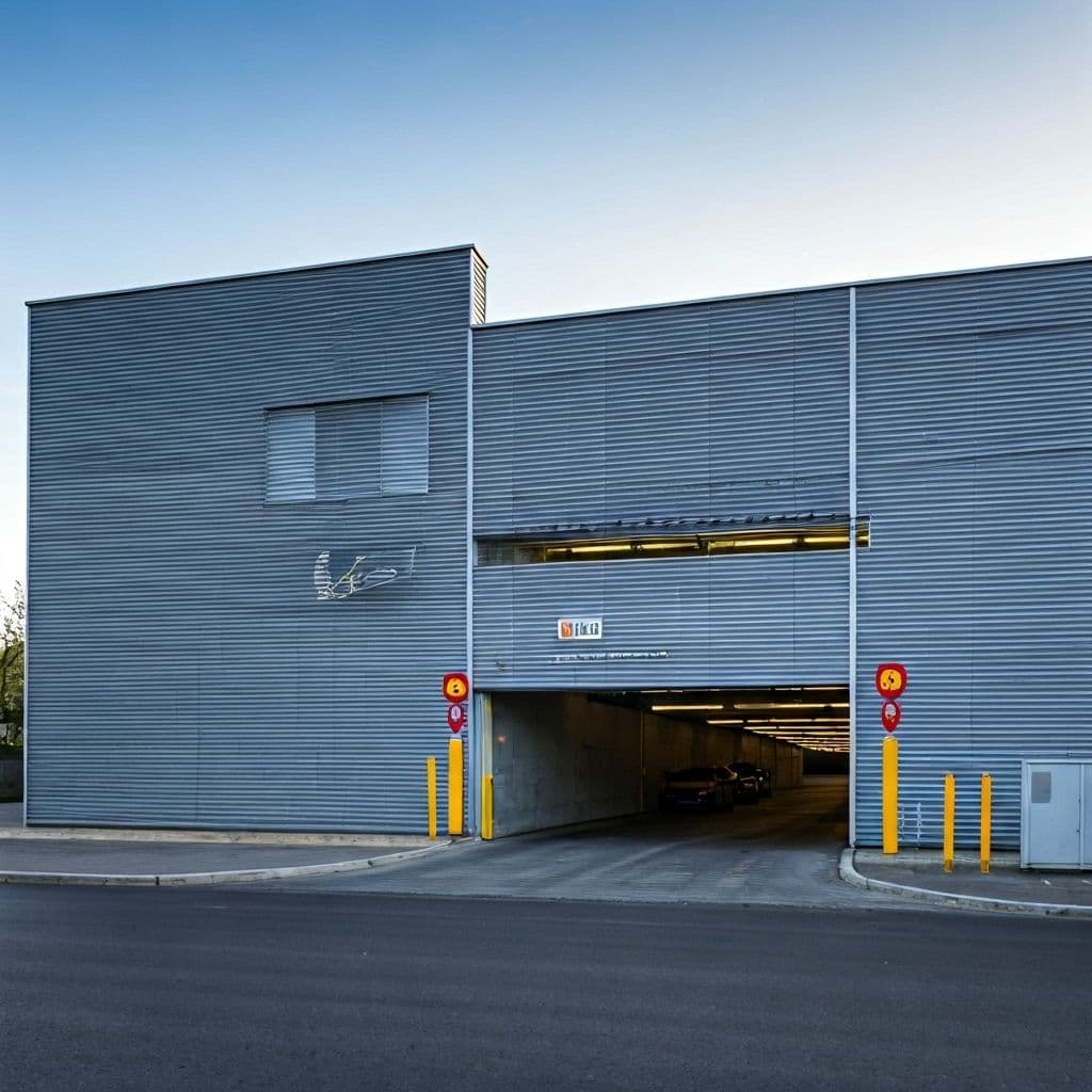 Estacionamento moderno